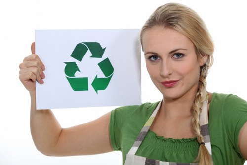 Eco-friendly recycling process in Stockwell